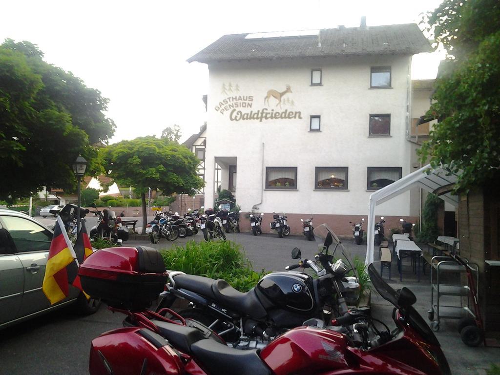 Landgasthof Waldfrieden Hotel Wildensee Exterior photo